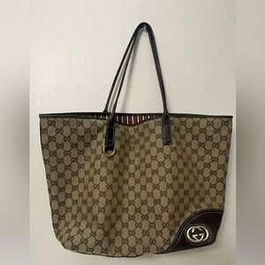 Gucci Britt Interlock Tote Bag